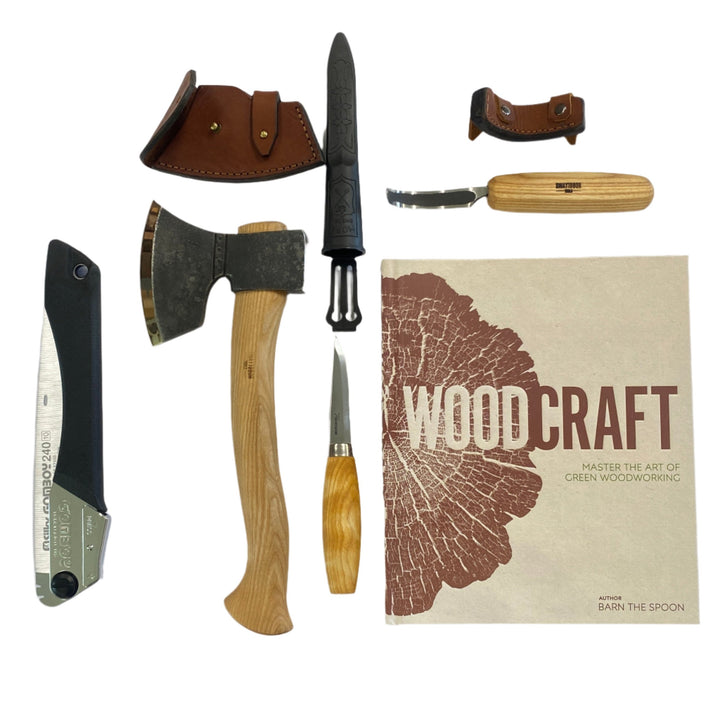 ULTIMATE GREEN WOODWORKING TOOLS STARTER KIT - RH