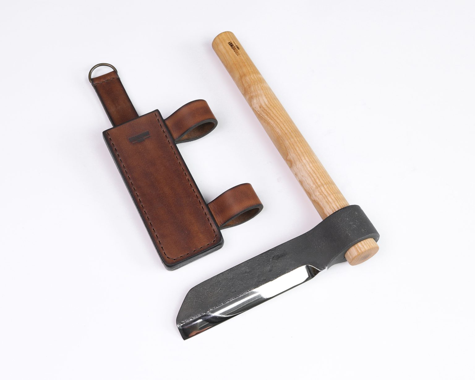 Strongway Small Froe with Leather Sheath