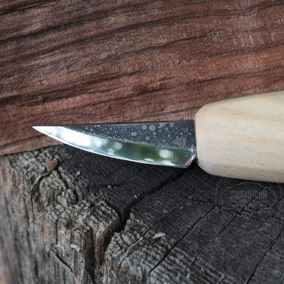 Strongway 40mm Slöyd/Detail knife with Octagonal Handle