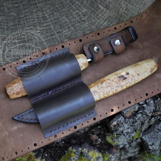 Strongway Hook Knife and Slöyd Knife Set