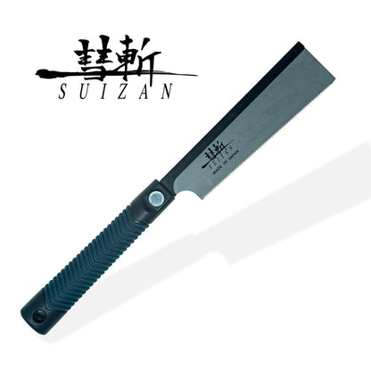 SUIZAN Japanese Dozuki Dovetail Hand Saw 7 Inch, Japanese Dovetail Hand Saw for Cross-cut, Rip-cut and Angle Cut - Wood Tamer