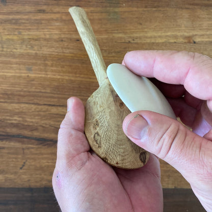 The Egg - Ceramic Burnisher - Wood Tamer