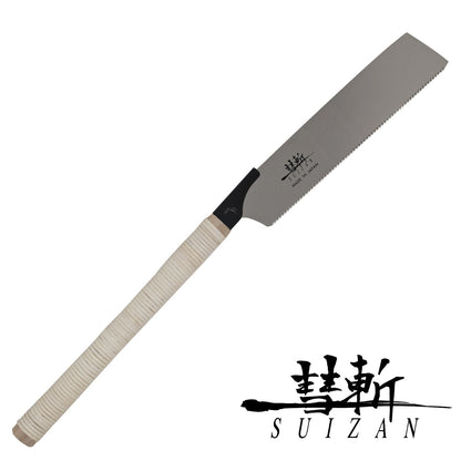 Suizan Japanese Saw 10.5" Kataba (Single Edge) Pull Saw for Woodworking - Wood Tamer