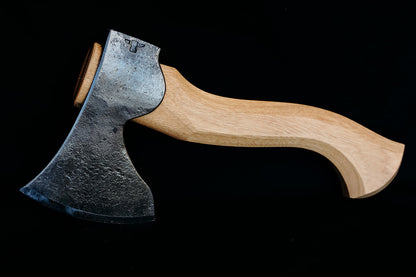 Wood Tamer X The Farmer's Forge 710 Carving Axe - Wood Tamer