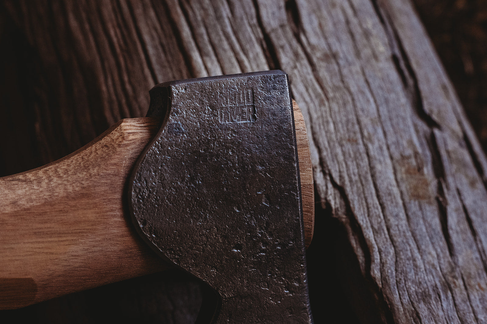 Wood Tamer X The Farmer's Forge 860 Carving Axe - Wood Tamer