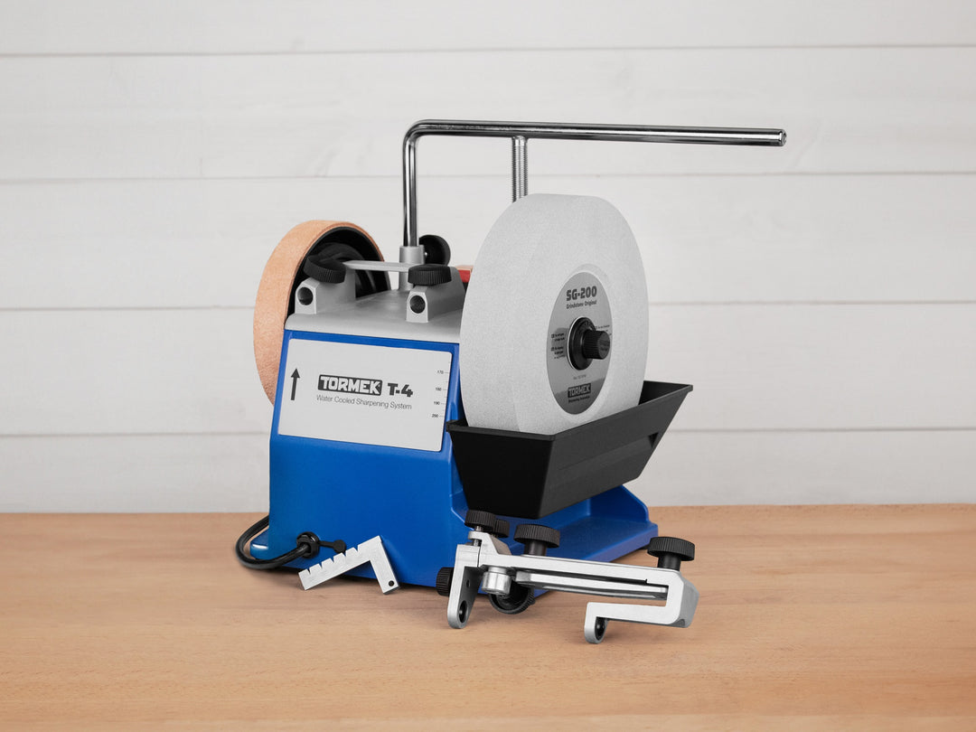 Tormek T-4 Sharpening System - With FREE SE-77 and SQ-90