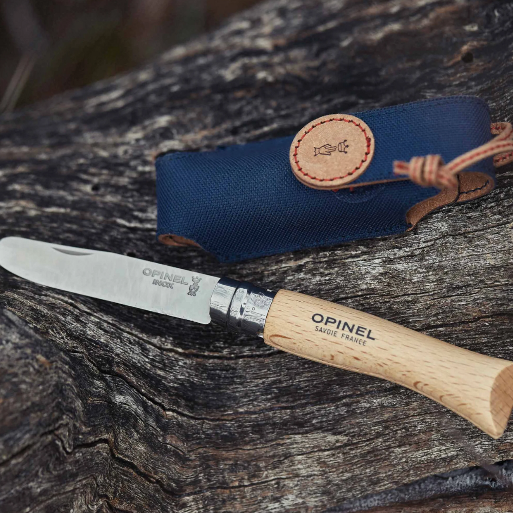 My First Opinel #07 Round Ended 8cm With Sheath