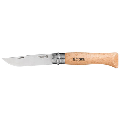 Opinel Traditional No09 Stainless Steel 9cm Blister Pack