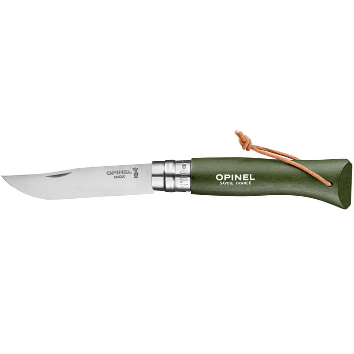 Opinel Colorama Trekking No8 Stainless Steel Pocket Knife 8.5cm