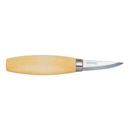 Mora 120 (C) Natural - Wood carving knife - Wood Tamer