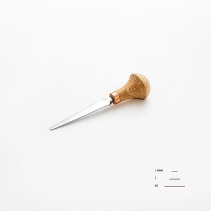 Stryi Palm Chisel - Flat - Wood Tamer