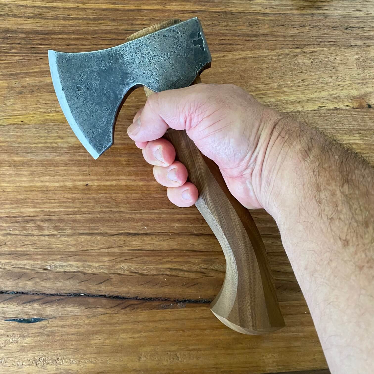 Wood Tamer X The Farmer's Forge 710 Carving Axe - Wood Tamer