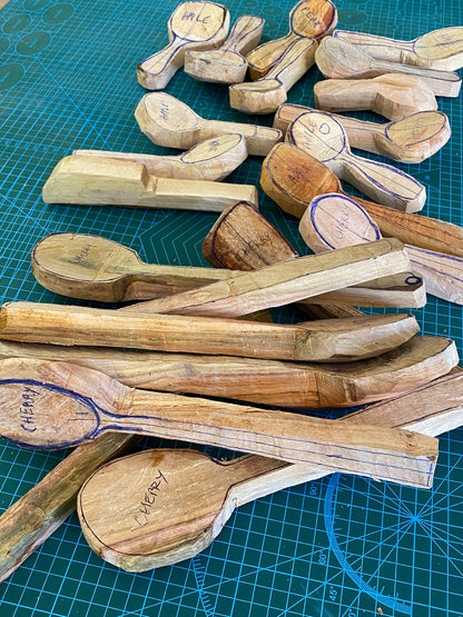 Beginner Spoon Carving Class - 15/4/23 - Wood Tamer