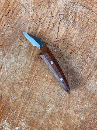 Golden Elm - Armadillo knife - Wood Tamer